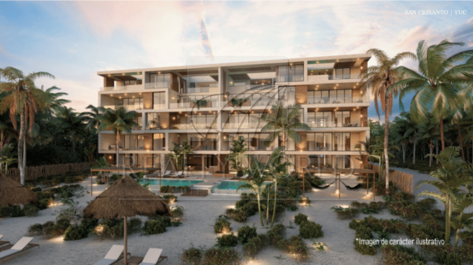 Imagen de departamento en venta en san crisanto, sinanché, yucatán