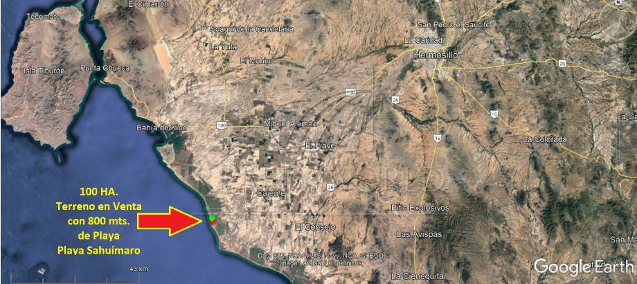 Imagen de terreno en venta en villa hermosa, hermosillo, sonora