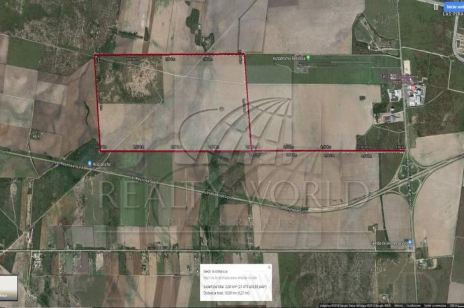 Imagen de terreno en venta en las pirámides, reynosa, tamaulipas