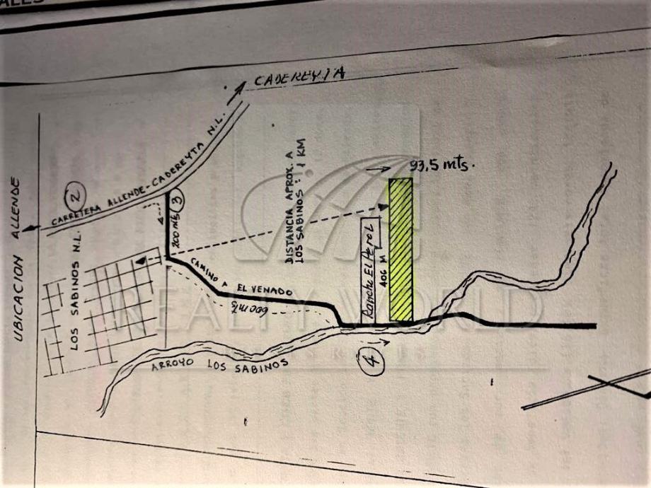 Imagen de terreno en renta en los sabinos, allende, nuevo león