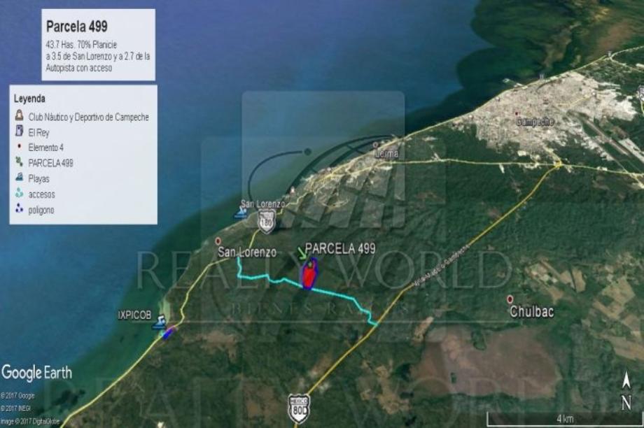 Imagen de terreno en venta en lerma centro, campeche, campeche