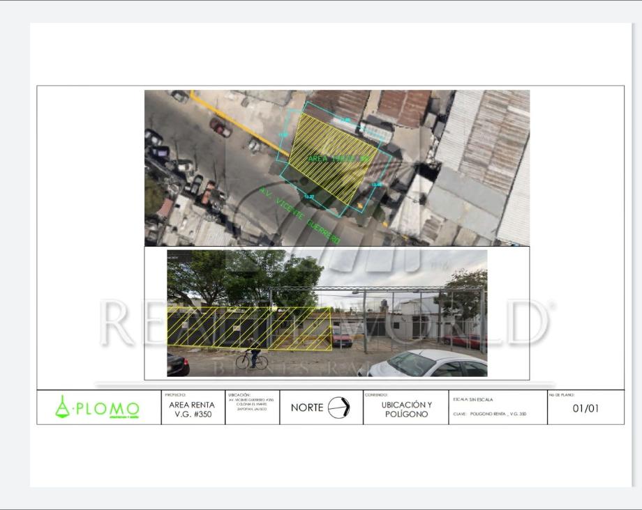 Imagen de terreno en renta en el mante, zapopan, jalisco