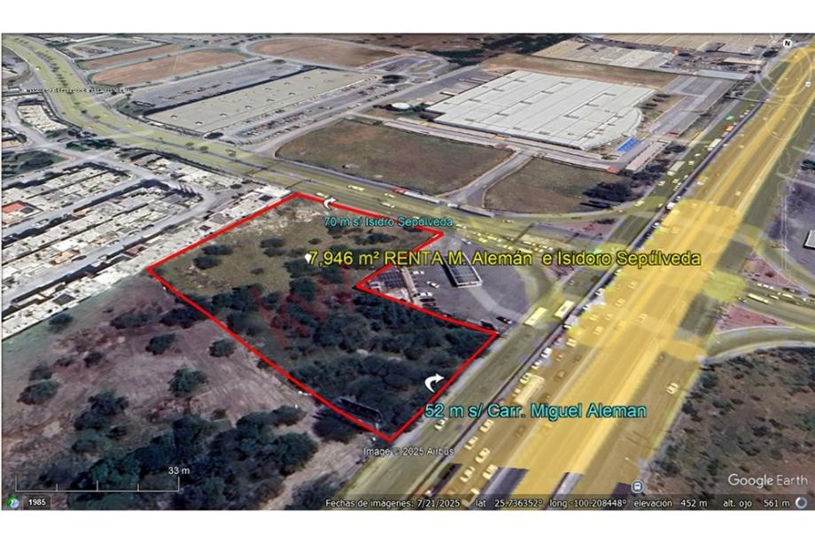 Imagen de terreno en renta en hacienda santa fe, apodaca, nuevo león