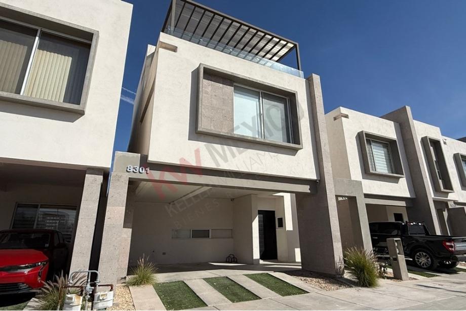 Imagen de casa en renta en fraccionamiento campos elíseos, ciudad juárez, chihuahua