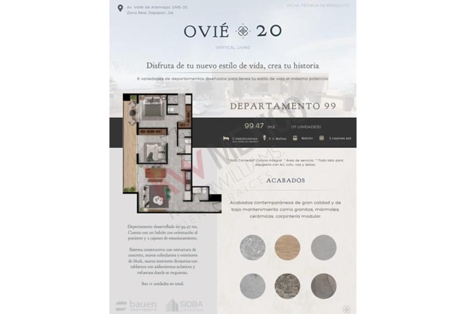 Imagen de departamento en venta en valle real, zapopan, jalisco