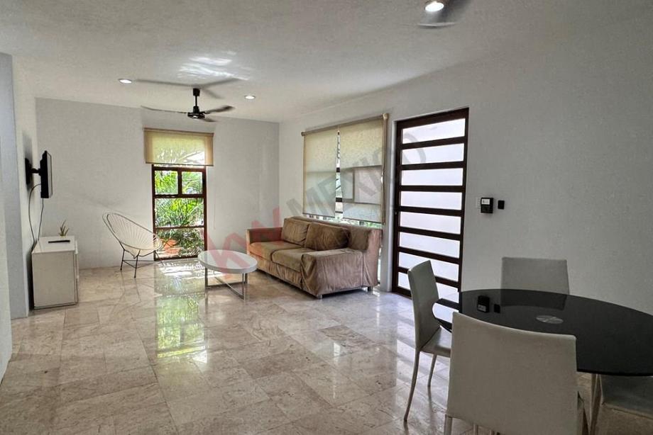 Imagen de departamento en renta en fraccionamiento aldea zama, tulum, quintana roo