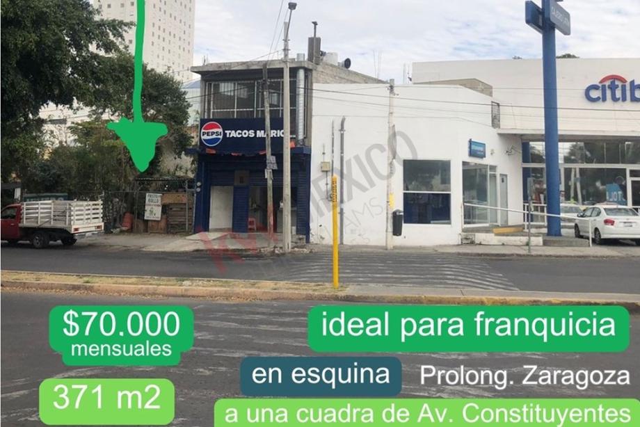 Imagen de terreno en renta en mansiones del valle, querétaro, querétaro