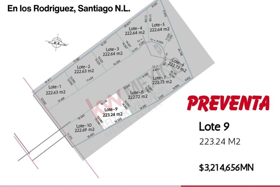 Imagen de terreno en venta en los rodríguez, santiago, nuevo león