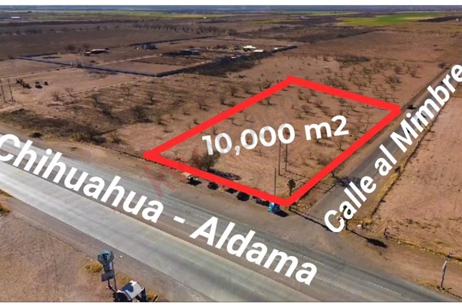 Imagen de terreno en renta en los leones, aldama, chihuahua