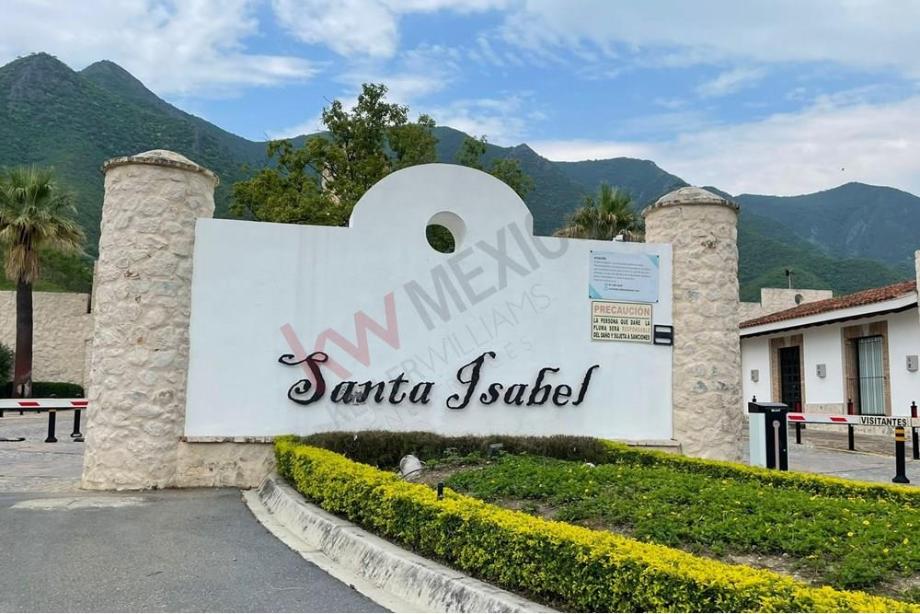 Imagen de terreno en venta en fracc. santa isabel, monterrey, nuevo león
