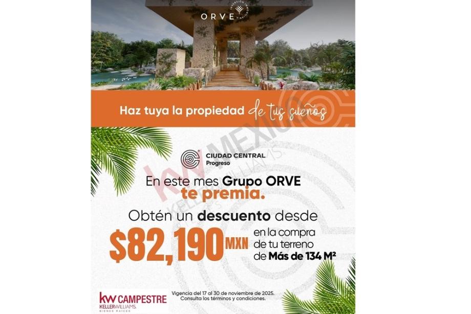 Imagen de terreno en venta en paraíso, mérida, yucatán