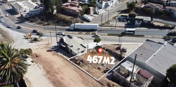 TERRENO COMERCIAL EN RENTA EN ZONA CENTRO DE ENSENADA - (34)