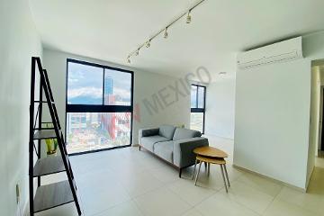 Venta Departamento Semi Equipado en Torre KYO MIDTOWN, Centro Monterrey, Nuevo Leon